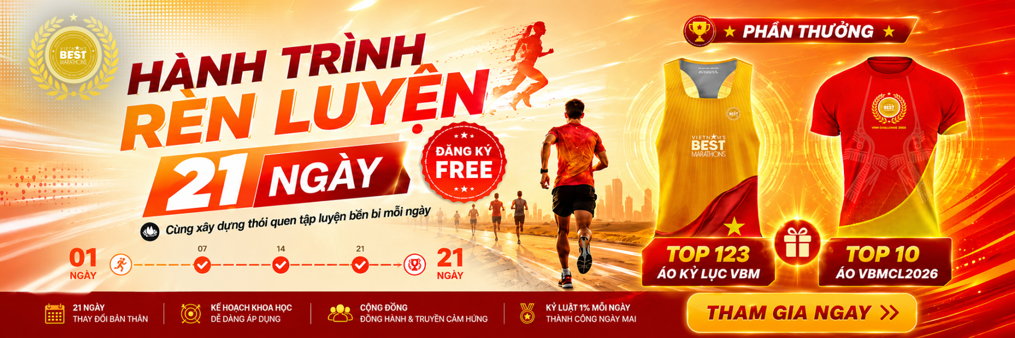 VBM 21 NGÀY HÀNH TRÌNH RÈN LUYỆN
