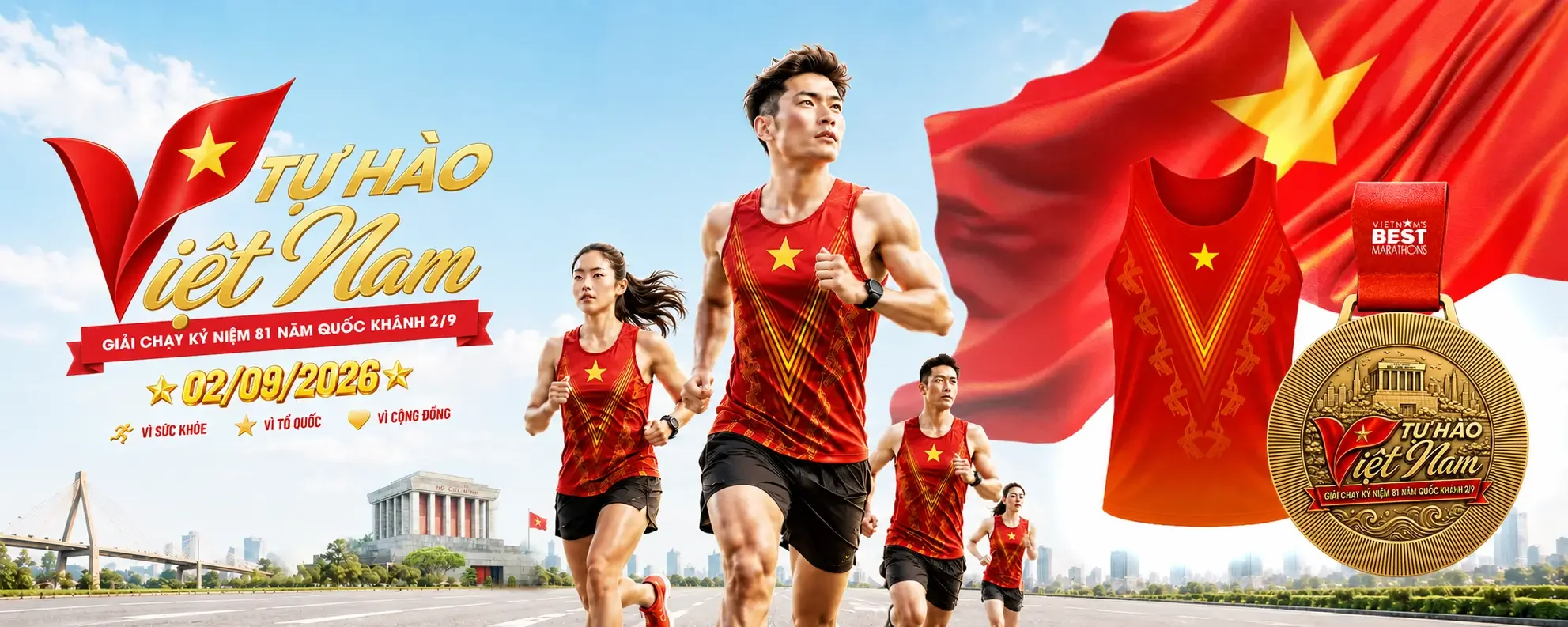 TỰ HÀO VIỆT NAM — GIẢI CHẠY MỪNG QUỐC KHÁNH 2/9