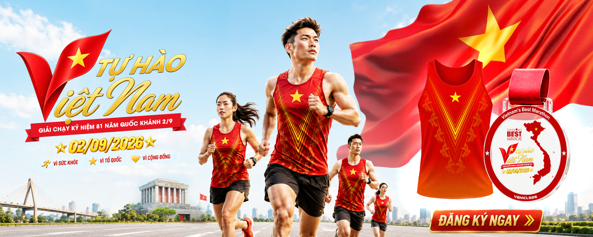 TỰ HÀO VIỆT NAM — GIẢI CHẠY MỪNG QUỐC KHÁNH 2/9